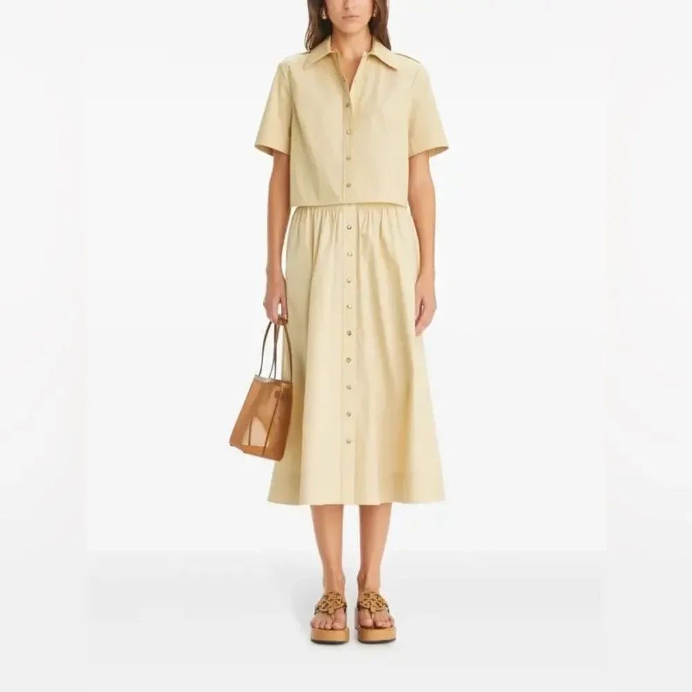 NWT Tory Burch Poplin Skirt